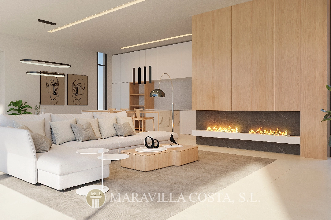 villa en Moraira en venta, superficie 261 m², ano de construccion 2023, + calefaccion suelo, aire acondicionado, parcela 939 m², 4 dormitorios, 4 banos, piscina, ref.: MV-2499-3