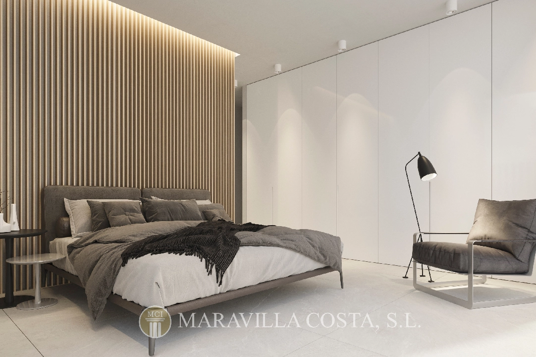 villa en Moraira en venta, superficie 261 m², ano de construccion 2023, + calefaccion suelo, aire acondicionado, parcela 939 m², 4 dormitorios, 4 banos, piscina, ref.: MV-2499-5