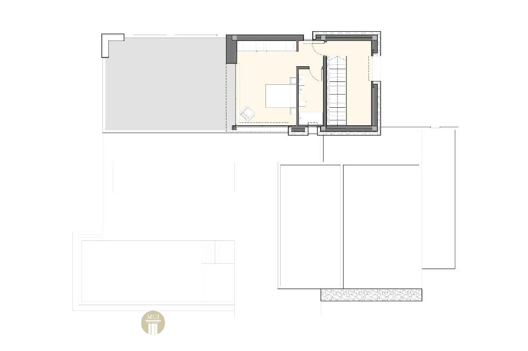 villa en Moraira en venta, superficie 261 m², ano de construccion 2023, + calefaccion suelo, aire acondicionado, parcela 939 m², 4 dormitorios, 4 banos, piscina, ref.: MV-2499-9