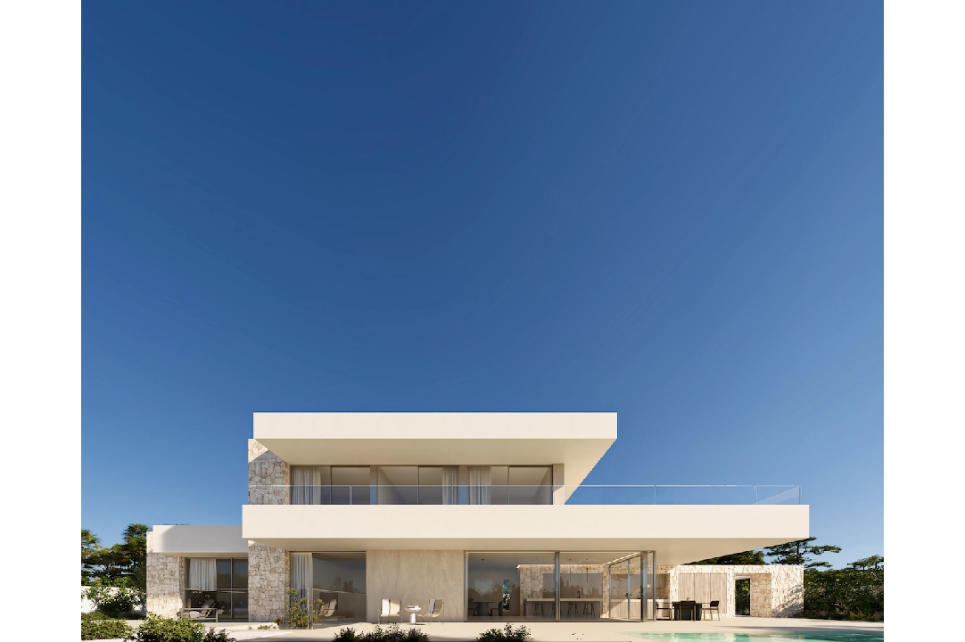 villa en Moraira(Moravit) en venta, superficie 405 m², aire acondicionado, parcela 809 m², 5 dormitorios, 4 banos, piscina, ref.: CA-H-1724-AMB-3