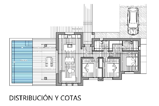 Villa in Denia(Marquesa 4) zu verkaufen, Wohnfläche 120 m², Baujahr 2025, Zustand neuwertig, + Zentralheizung, Klimaanlage, Grundstück 1085 m², 3 Schlafzimmer, 2 Badezimmer, Pool, ref.: UM-UV-HEBE-18