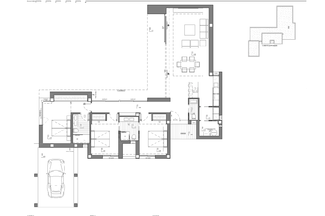 villa en Benitachell(Cumbre del Sol) en venta, superficie 193 m², aire acondicionado, parcela 956 m², 3 dormitorios, 3 banos, piscina, ref.: BP-4341BELL-13