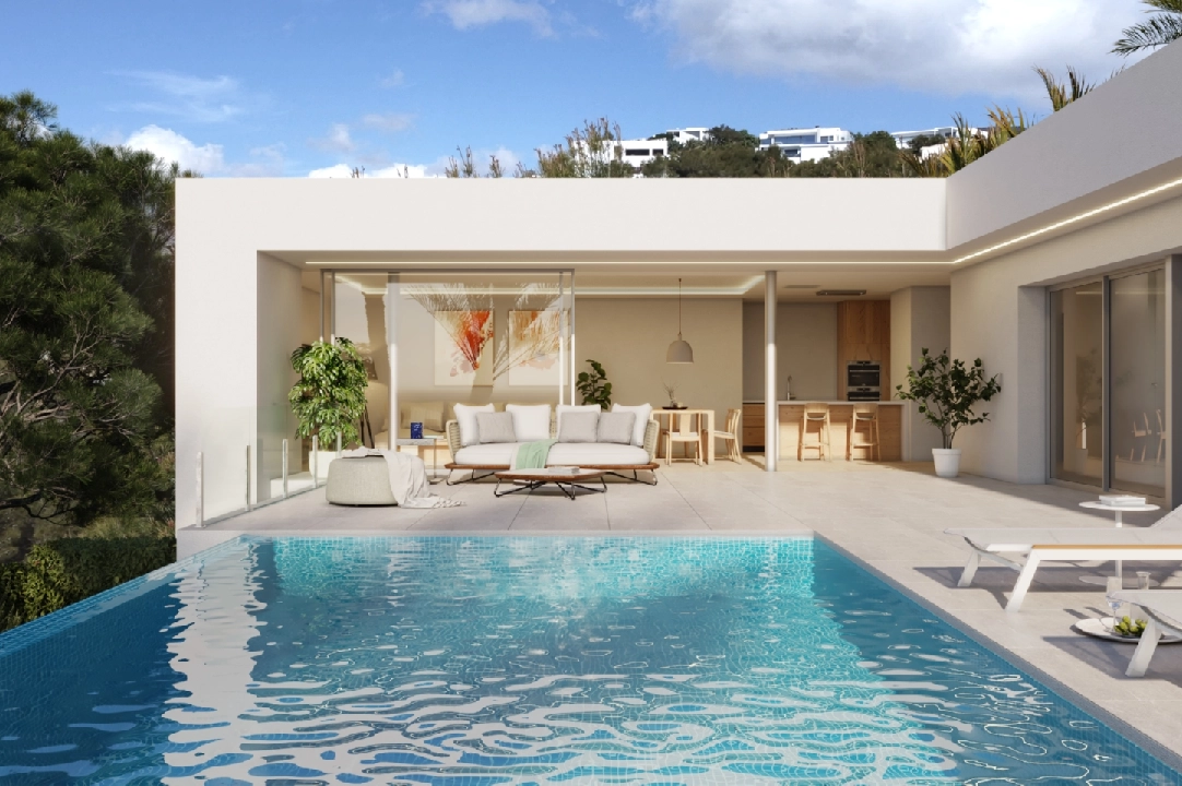 villa en Benitachell(Cumbre del Sol) en venta, superficie 193 m², aire acondicionado, parcela 956 m², 3 dormitorios, 3 banos, piscina, ref.: BP-4341BELL-3