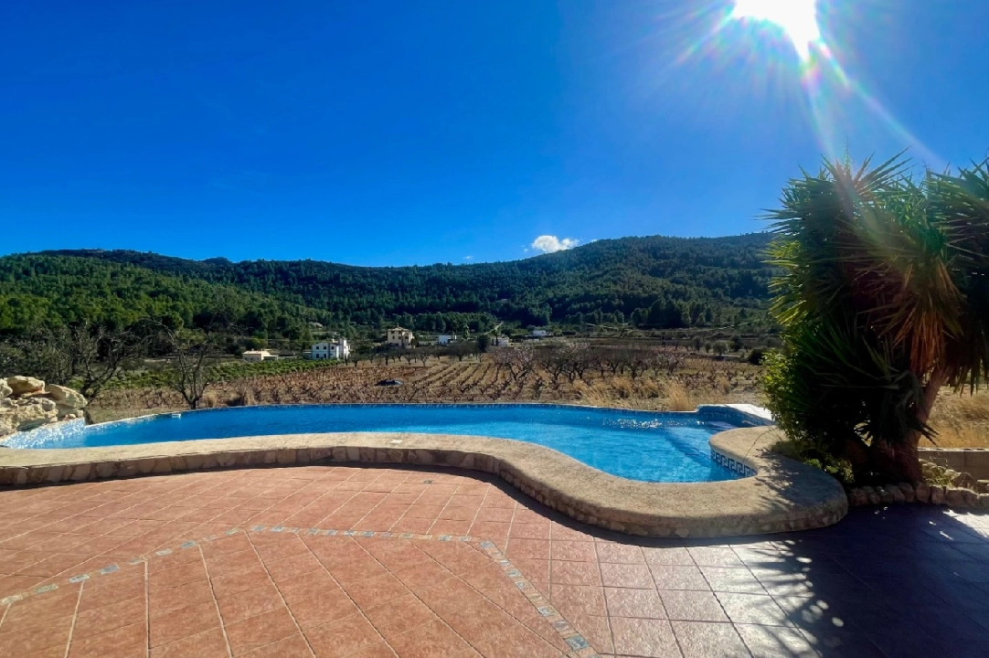 villa en Jalon en venta, superficie 200 m², ano de construccion 2003, aire acondicionado, parcela 10000 m², 2 dormitorios, 2 banos, piscina, ref.: PV-141-01967P-22