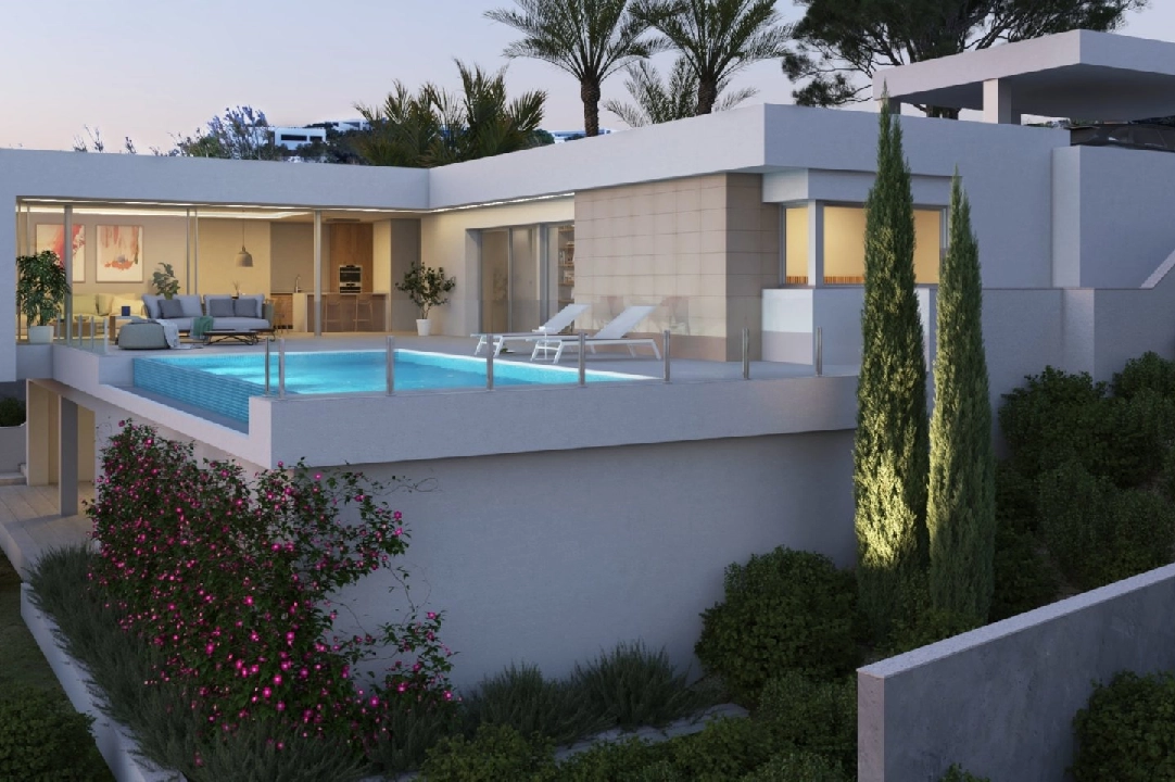villa en Cumbre del Sol(Magnolias Design) en venta, superficie 142 m², parcela 956 m², 3 dormitorios, 3 banos, piscina, ref.: VA-AM030-4