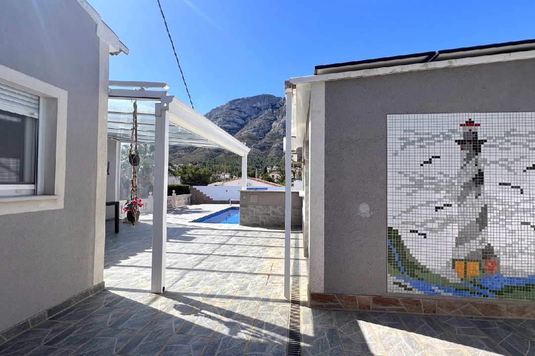 villa en Denia en alquiler de vacaciones, superficie 166 m², ano de construccion 1978, + estufa, aire acondicionado, parcela 802 m², 2 dormitorios, 2 banos, piscina, ref.: T-0224-19