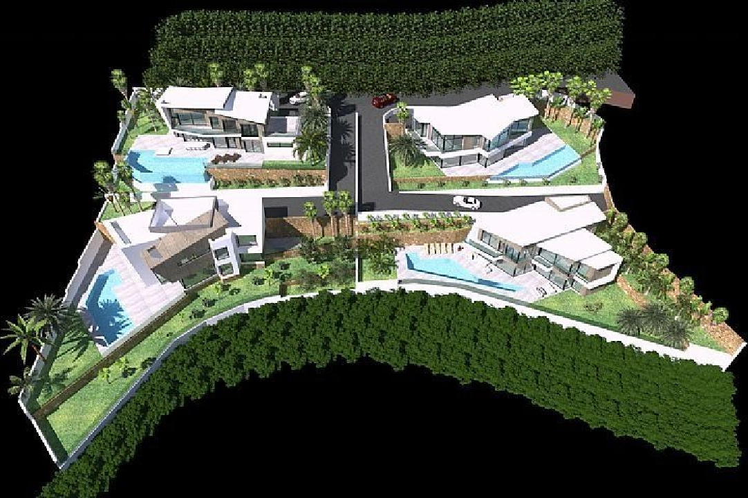 villa en Calpe(Urbanizaciones) en venta, superficie 350 m², aire acondicionado, parcela 835 m², 4 dormitorios, 3 banos, ref.: AM-1119DA-3700-12