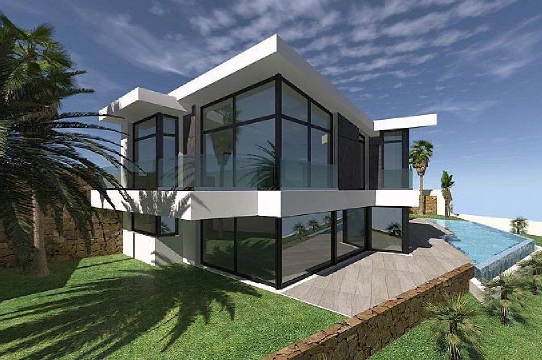 villa en Calpe(Urbanizaciones) en venta, superficie 350 m², aire acondicionado, parcela 835 m², 4 dormitorios, 3 banos, ref.: AM-1119DA-3700-5