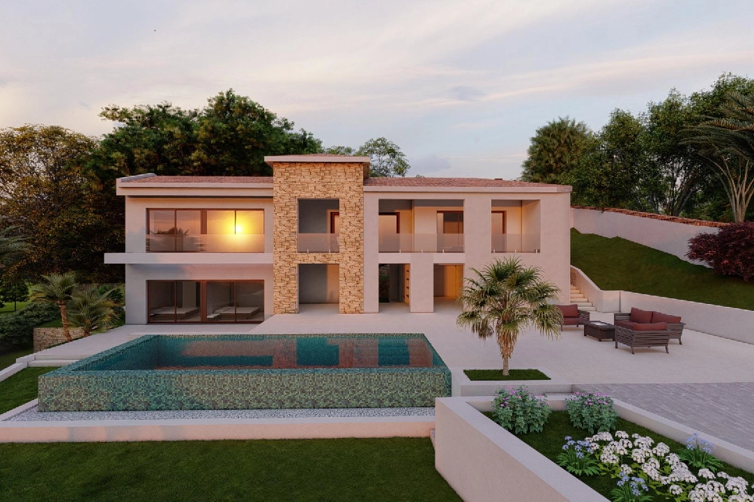 villa en Altea(La Sierra) en venta, superficie 416 m², aire acondicionado, parcela 1100 m², 4 dormitorios, 4 banos, piscina, ref.: AM-1229DA-3700-1