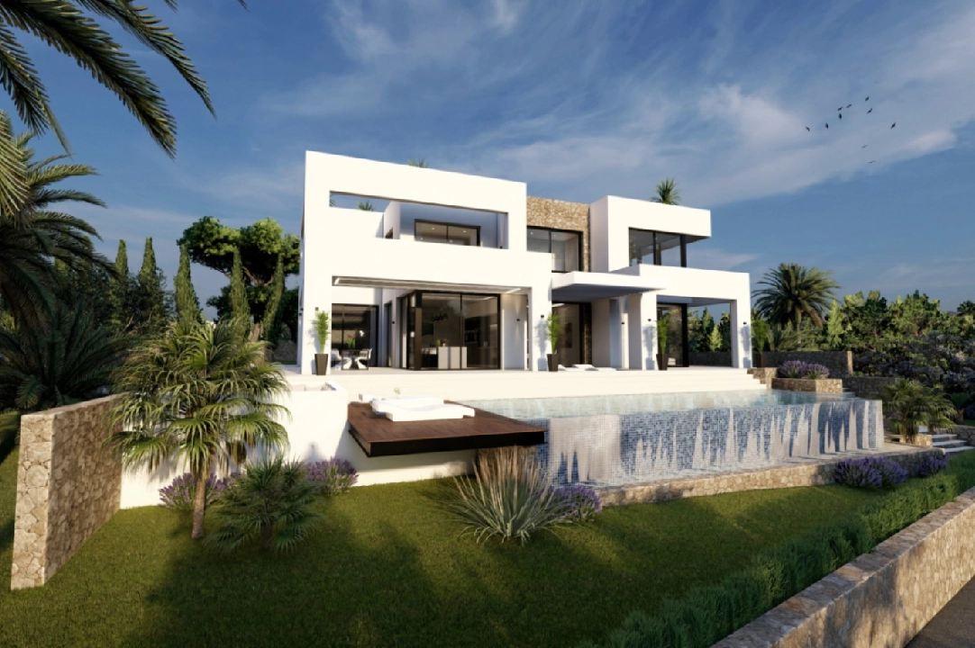 villa en Benissa(La Fustera) en venta, superficie 615 m², ano de construccion 2023, aire acondicionado, parcela 1347 m², 4 dormitorios, 3 banos, piscina, ref.: BI-BE.H-902-13