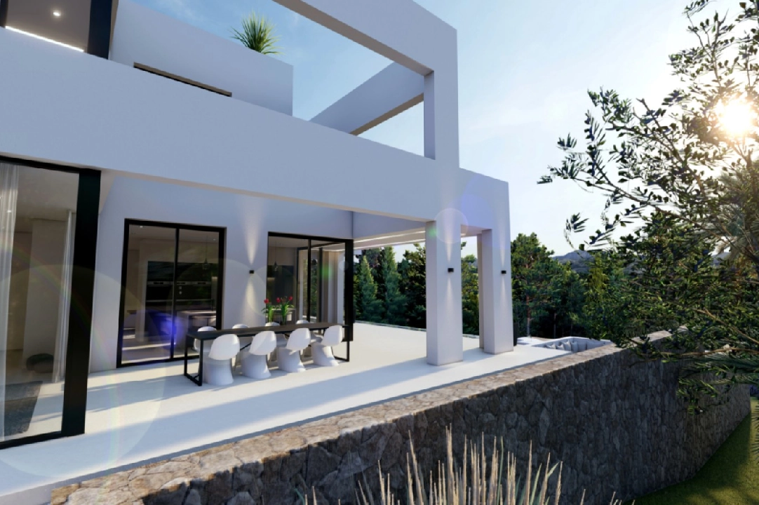 villa en Benissa(La Fustera) en venta, superficie 615 m², ano de construccion 2023, aire acondicionado, parcela 1347 m², 4 dormitorios, 3 banos, piscina, ref.: BI-BE.H-902-15