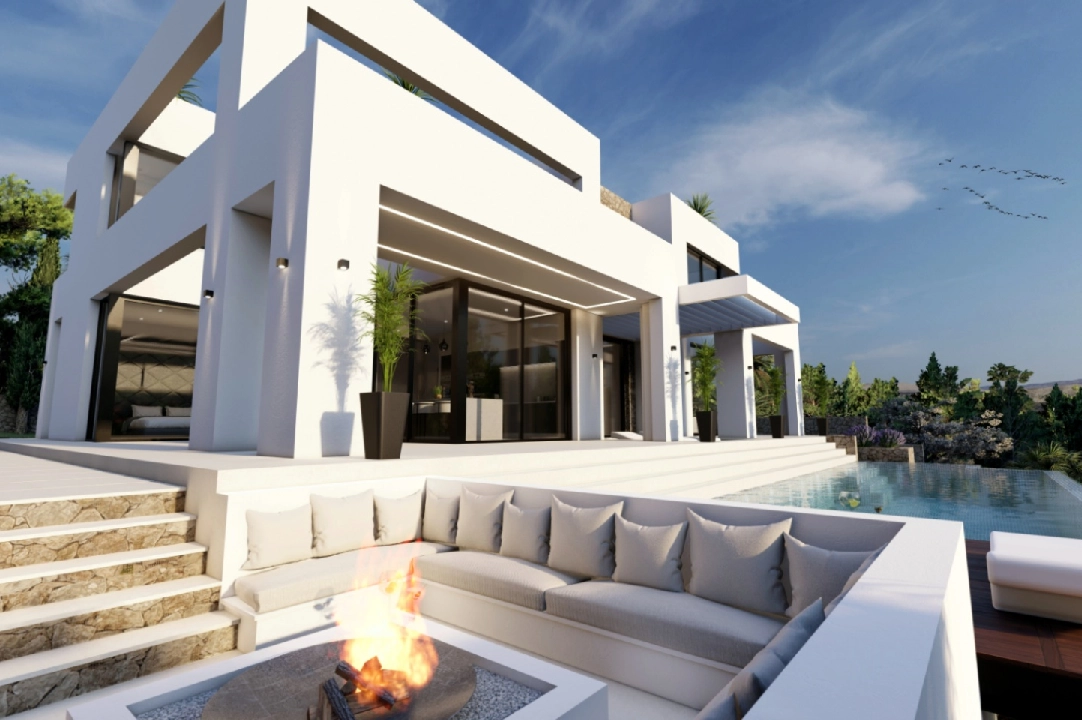 villa en Benissa(La Fustera) en venta, superficie 615 m², ano de construccion 2023, aire acondicionado, parcela 1347 m², 4 dormitorios, 3 banos, piscina, ref.: BI-BE.H-902-16