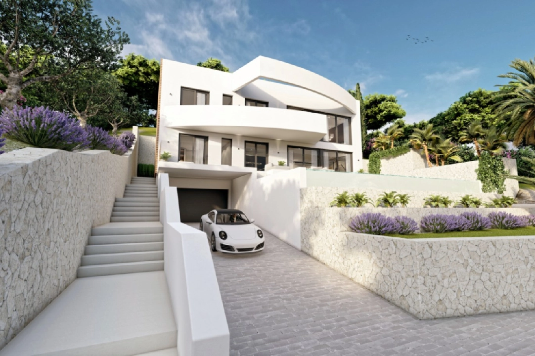 villa en Altea en venta, superficie 540 m², ano de construccion 2024, aire acondicionado, parcela 1270 m², 4 dormitorios, 4 banos, piscina, ref.: BI-AL.H-031-16