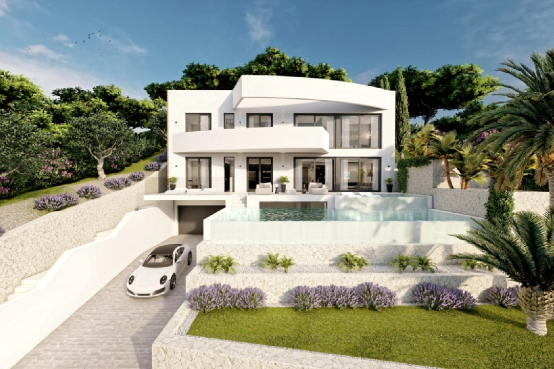 villa en Altea en venta, superficie 540 m², ano de construccion 2024, aire acondicionado, parcela 1270 m², 4 dormitorios, 4 banos, piscina, ref.: BI-AL.H-031-4