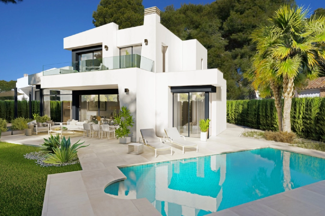 villa en Benissa(La Fustera) en venta, superficie 284 m², aire acondicionado, parcela 725 m², 3 dormitorios, 3 banos, piscina, ref.: BI-BE.H-903-1