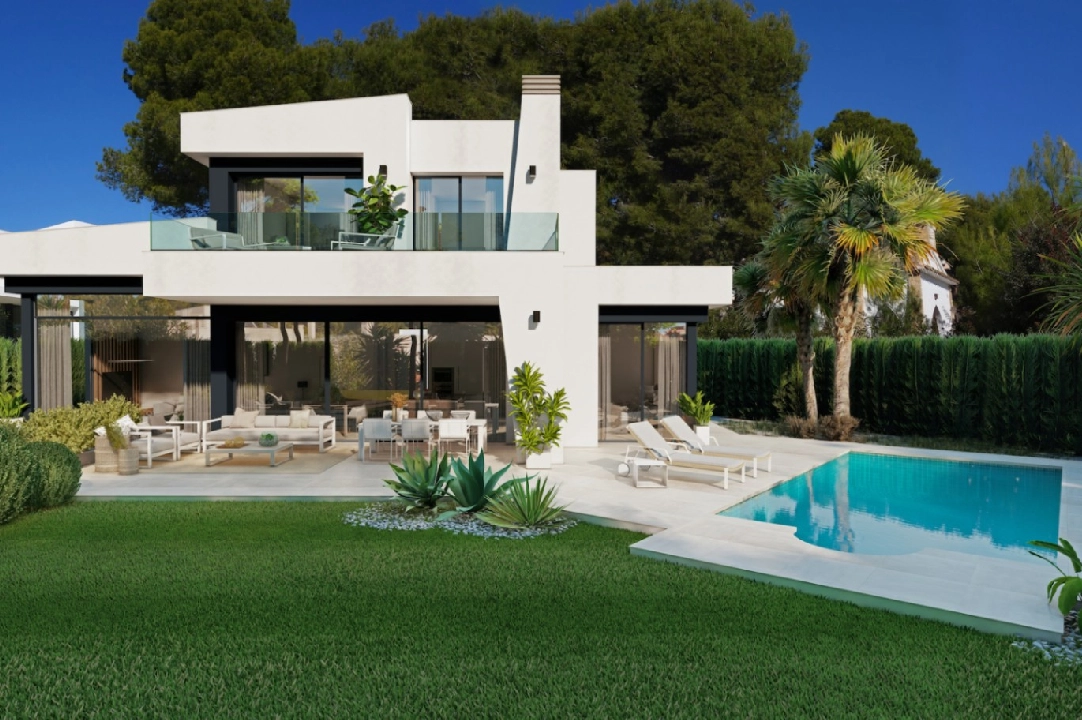 villa en Benissa(La Fustera) en venta, superficie 284 m², aire acondicionado, parcela 725 m², 3 dormitorios, 3 banos, piscina, ref.: BI-BE.H-903-5