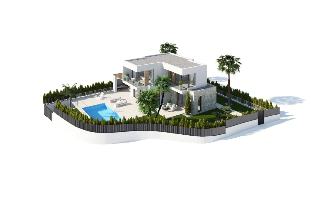 villa en Finestrat en venta, superficie 423 m², ano de construccion 2024, + KLIMA, aire acondicionado, parcela 578 m², 4 dormitorios, 3 banos, piscina, ref.: BI-AL.H-033-15