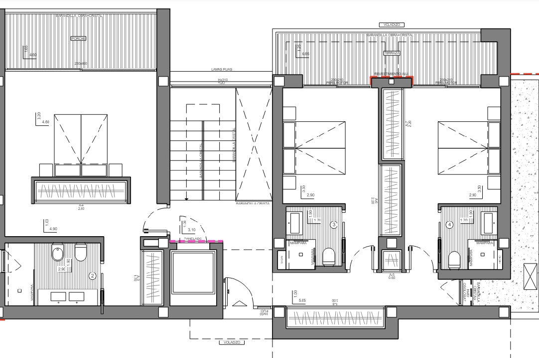 villa en Altea(Altea Hills) en venta, superficie 535 m², aire acondicionado, parcela 1252 m², 4 dormitorios, 6 banos, piscina, ref.: BP-4380ALT-39