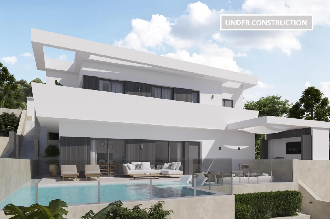 villa en Moraira(Paichi) en venta, superficie 282 m², aire acondicionado, parcela 450 m², 4 dormitorios, 4 banos, ref.: BP-4372MOR-1