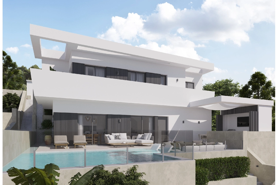 villa en Moraira(Paichi) en venta, superficie 282 m², aire acondicionado, parcela 450 m², 4 dormitorios, 4 banos, ref.: BP-4372MOR-2