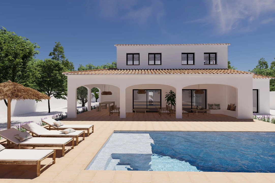 villa en Moraira en venta, superficie 248 m², aire acondicionado, parcela 800 m², 4 dormitorios, 5 banos, piscina, ref.: BI-MT.H-795-1