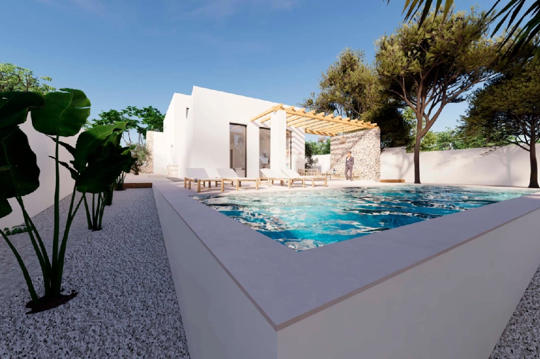 villa en Moraira en venta, superficie 268 m², aire acondicionado, parcela 800 m², 4 dormitorios, 3 banos, piscina, ref.: BI-MT.H-793-1