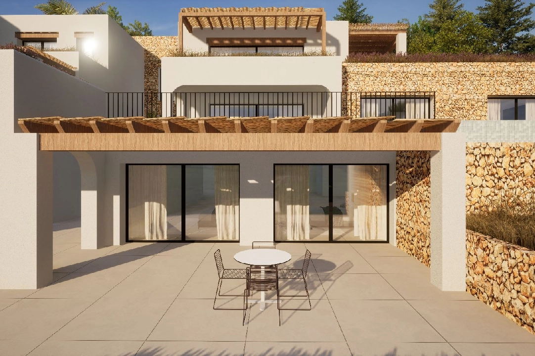 villa en Moraira en venta, superficie 2264 m², ano de construccion 2024, aire acondicionado, parcela 2896 m², 6 dormitorios, 6 banos, piscina, ref.: BI-MT.H-800-7