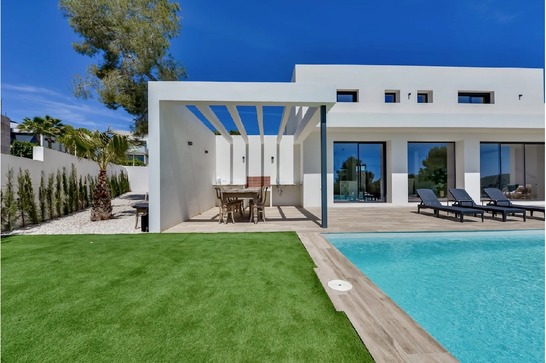 villa en Moraira(La Sabatera) en venta, superficie 259 m², aire acondicionado, parcela 811 m², 4 dormitorios, 3 banos, piscina, ref.: CA-H-1766-AMBI-44