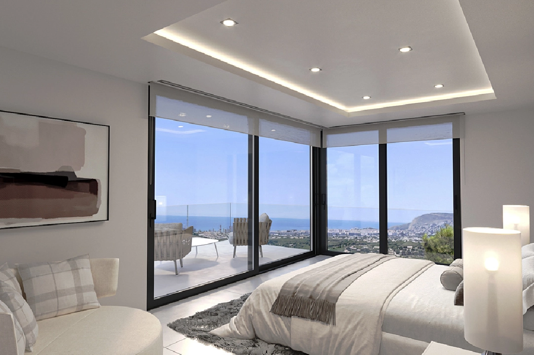 villa en Calpe(Partida Empedrola) en venta, superficie 453 m², aire acondicionado, parcela 1013 m², 4 dormitorios, 5 banos, ref.: BP-4308CAL-2