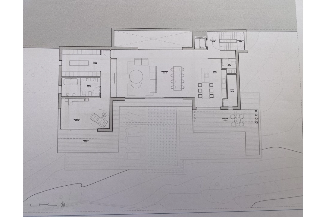 villa en Calpe(Partida Empedrola) en venta, superficie 453 m², aire acondicionado, parcela 1013 m², 4 dormitorios, 5 banos, ref.: BP-4308CAL-9