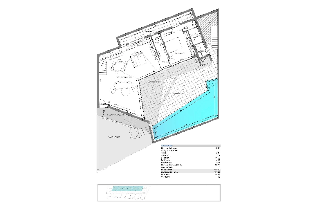 villa en Benitachell(Benitachell) en venta, superficie 226 m², parcela 270 m², 3 dormitorios, 3 banos, piscina, ref.: AM-12202DA-3700-21