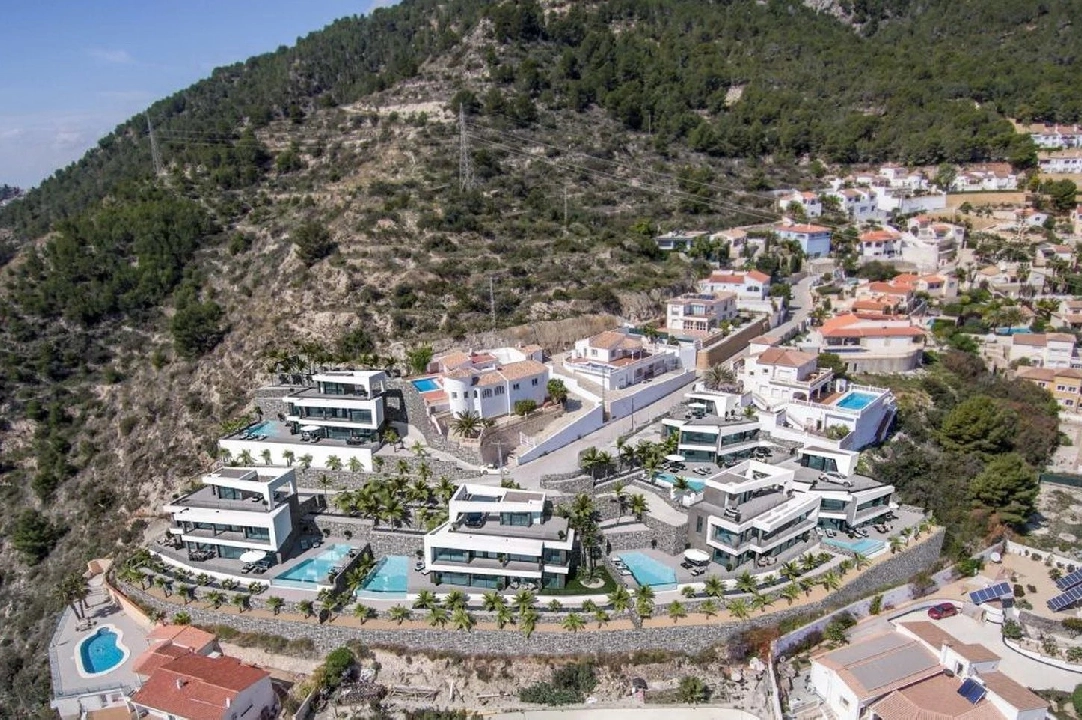 villa en Calpe en venta, superficie 350 m², aire acondicionado, 4 dormitorios, 5 banos, piscina, ref.: BS-84512135-1