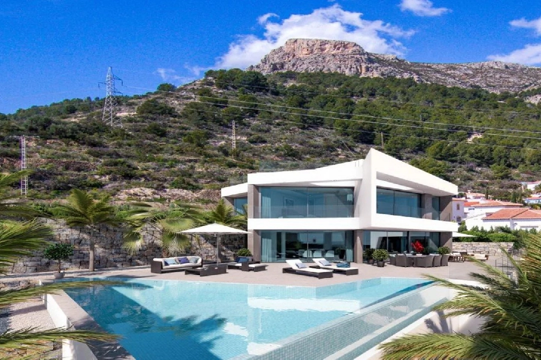 villa en Calpe en venta, superficie 350 m², aire acondicionado, 4 dormitorios, 5 banos, piscina, ref.: BS-84512135-2