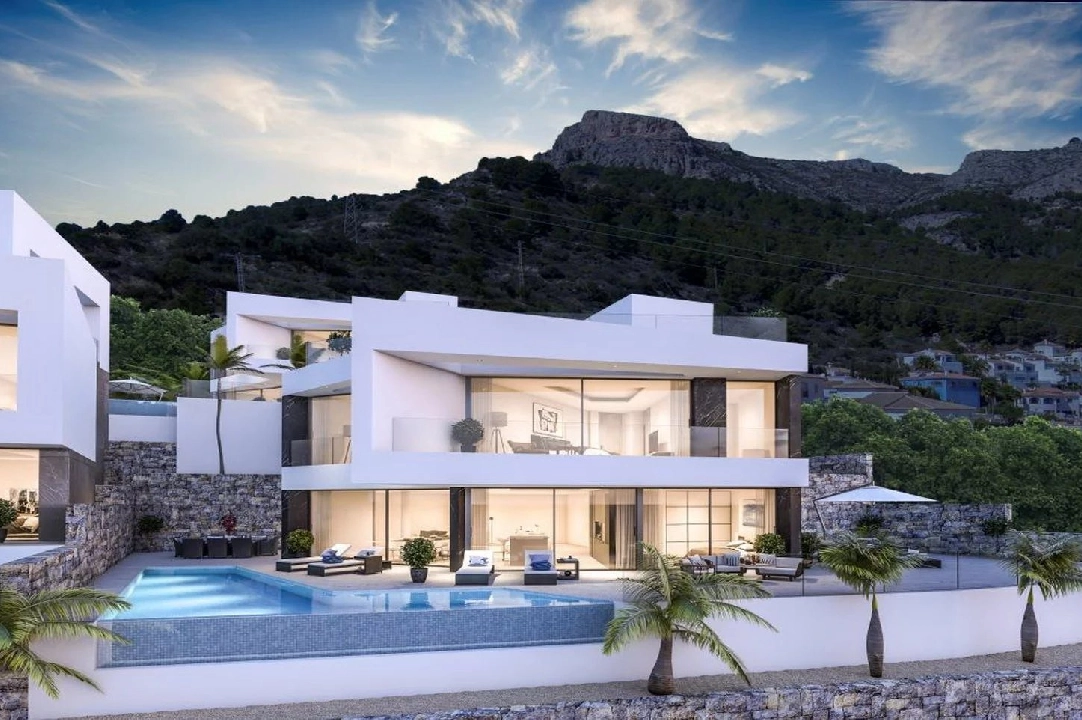 villa en Calpe en venta, superficie 350 m², aire acondicionado, 4 dormitorios, 5 banos, piscina, ref.: BS-84512135-4