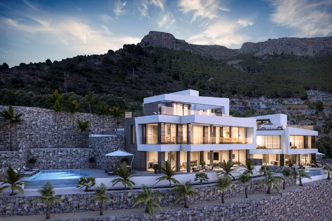 villa en Calpe en venta, superficie 350 m², aire acondicionado, 4 dormitorios, 5 banos, piscina, ref.: BS-84512135-5