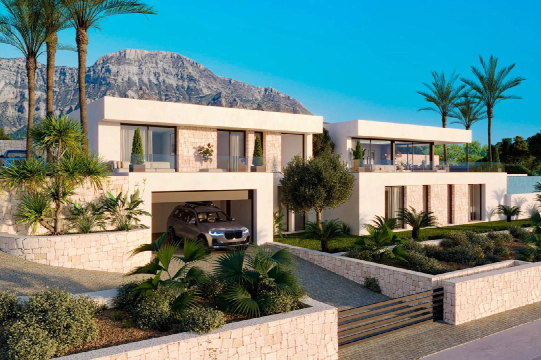 villa en Denia(San Juan) en venta, superficie 322 m², ano de construccion 2026, + calefaccion central, aire acondicionado, parcela 1600 m², 4 dormitorios, 4 banos, piscina, ref.: AS-0524-4