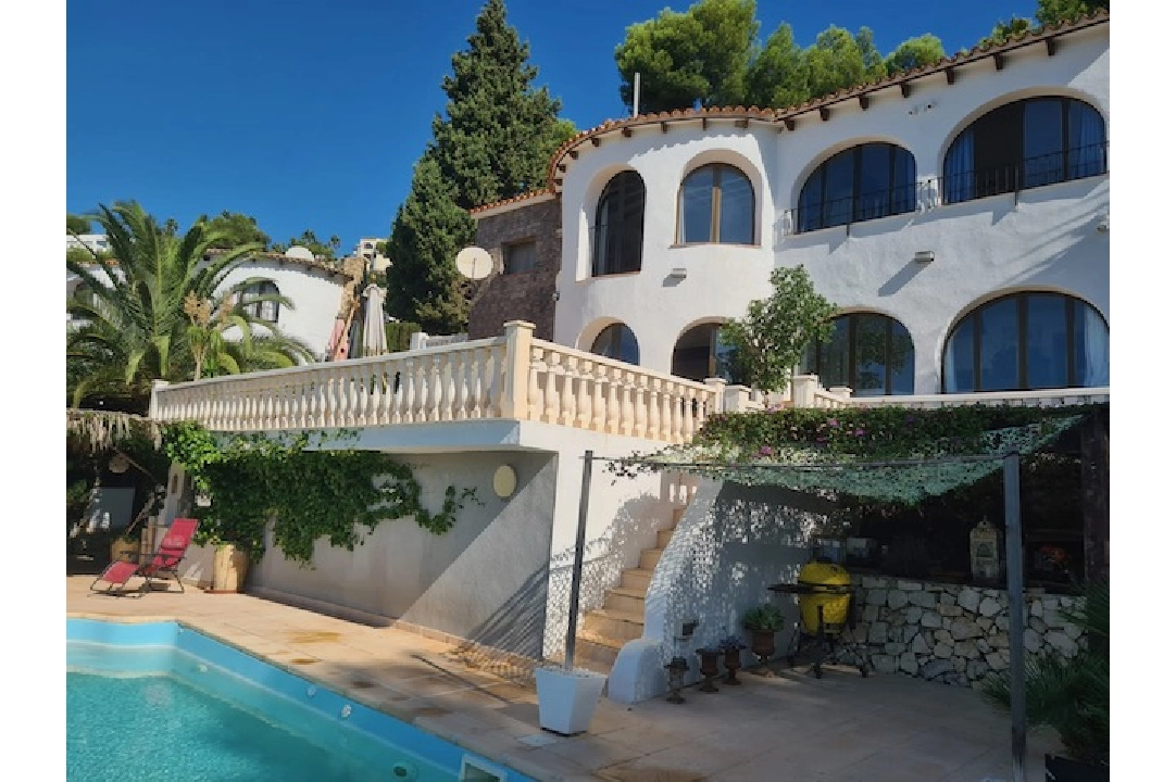 villa en Benissa(Montemar) en venta, superficie 165 m², aire acondicionado, parcela 980 m², 3 dormitorios, 3 banos, piscina, ref.: CA-H-1776-AMB-1