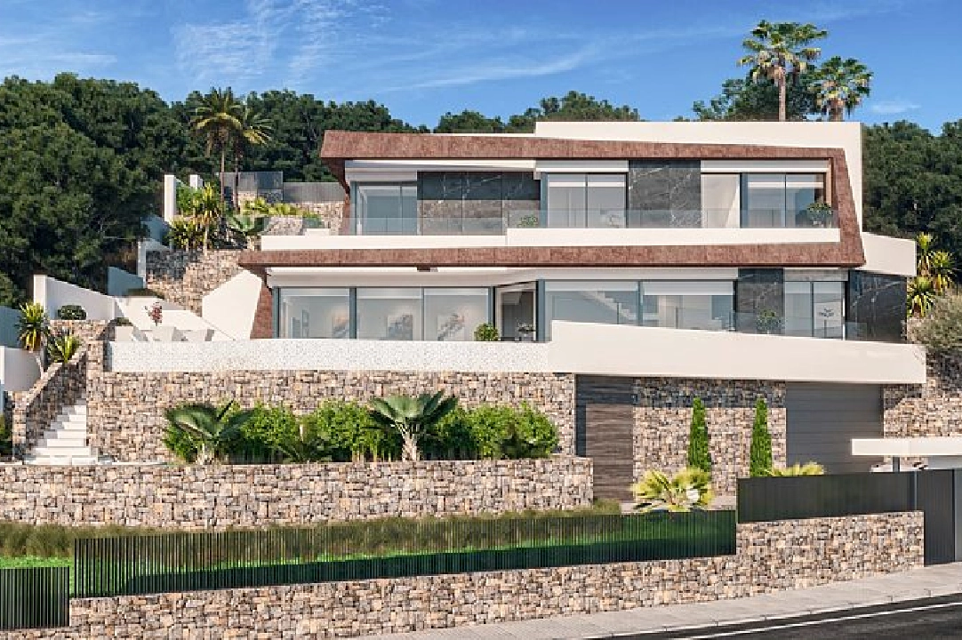 villa en Calpe(Maryvilla) en venta, superficie 349 m², aire acondicionado, parcela 630 m², 4 dormitorios, 5 banos, piscina, ref.: CA-H-1777-AMB-9