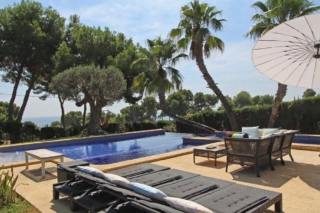 villa en Moraira(La Cometa) en venta, superficie 268 m², aire acondicionado, parcela 1846 m², 5 dormitorios, 4 banos, piscina, ref.: CA-H-1780-AMB-5