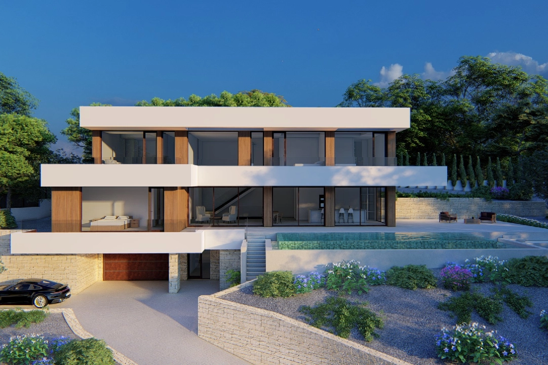 villa en Altea(Altea) en venta, superficie 425 m², aire acondicionado, parcela 1420 m², 4 dormitorios, 5 banos, piscina, ref.: CA-H-1782-AMB-1