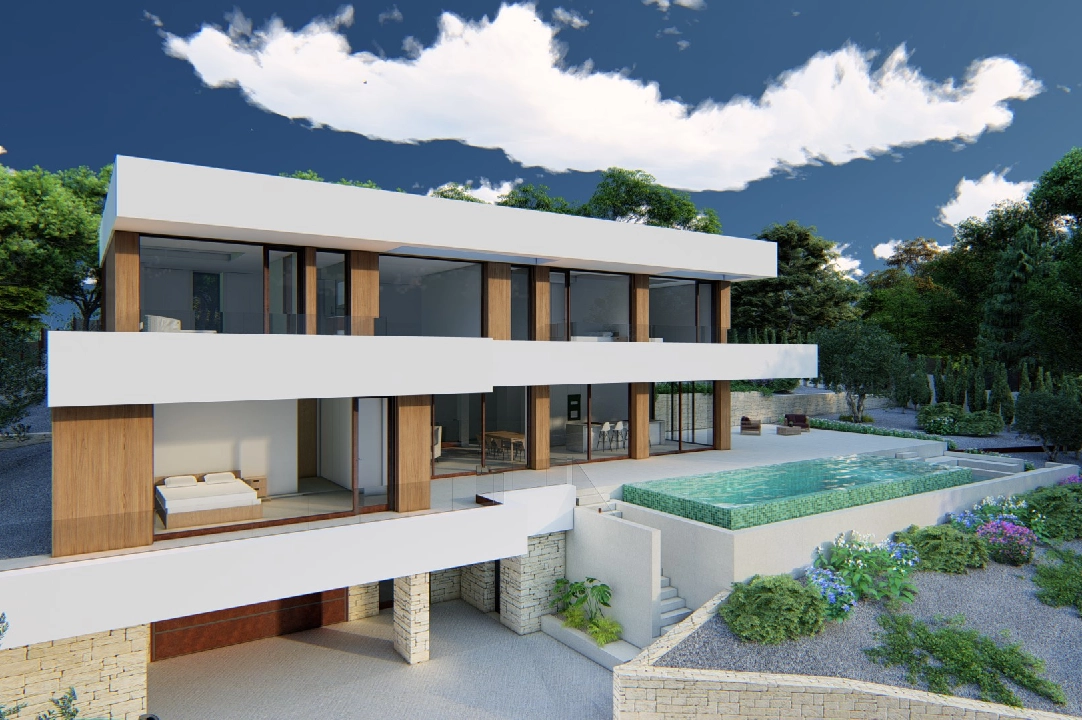 villa en Altea(Altea) en venta, superficie 425 m², aire acondicionado, parcela 1420 m², 4 dormitorios, 5 banos, piscina, ref.: CA-H-1782-AMB-9