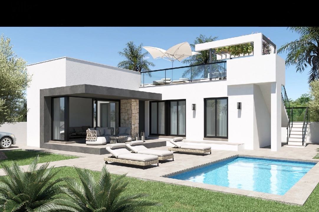 villa en Els Poblets en venta, superficie 84 m², ano de construccion 2025, aire acondicionado, parcela 382 m², 3 dormitorios, 2 banos, ref.: VPD-Villas-1A-1