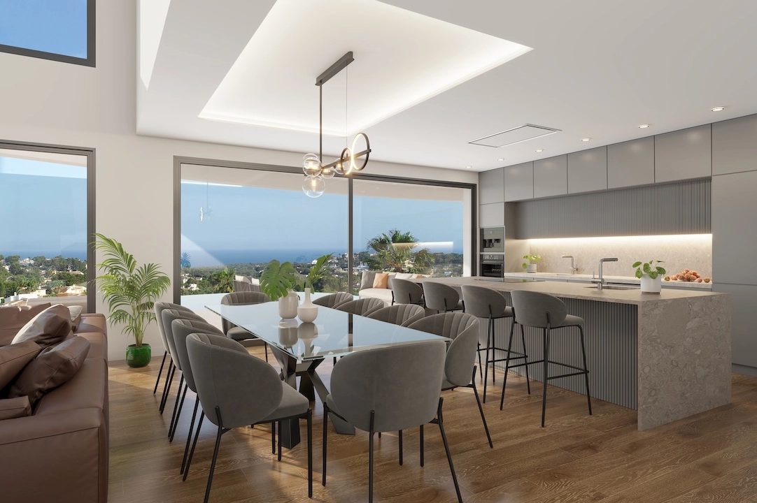 villa en Moraira(La Sabatera) en venta, superficie 185 m², aire acondicionado, parcela 801 m², 4 dormitorios, 4 banos, piscina, ref.: CA-H-1786-AMB-5