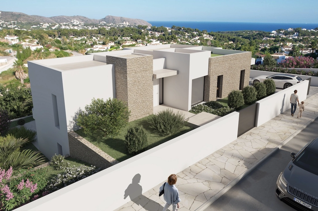 villa en Moraira(La Sabatera) en venta, superficie 185 m², aire acondicionado, parcela 801 m², 4 dormitorios, 4 banos, piscina, ref.: CA-H-1786-AMB-6