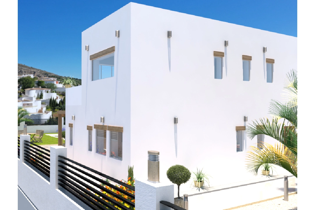 villa en Alcalali(La Solana Gardens) en venta, superficie 303 m², aire acondicionado, parcela 600 m², 4 dormitorios, 3 banos, piscina, ref.: BP-4415ALC-11