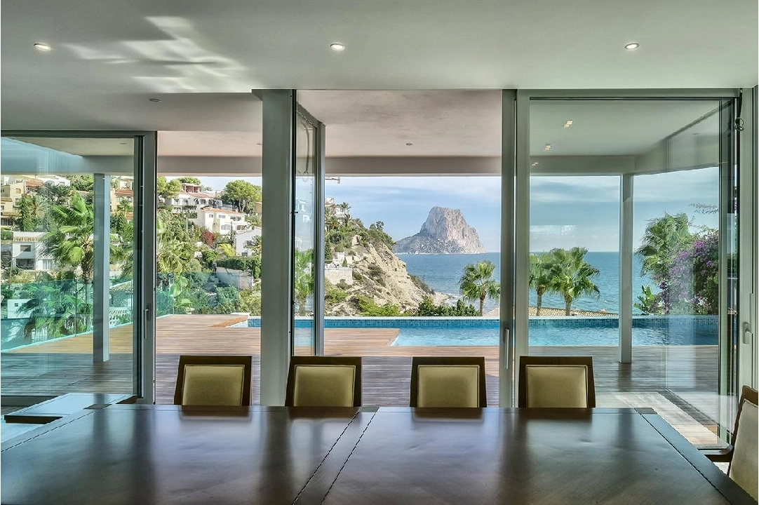 villa en Calpe(La Canuta) en venta, superficie 287 m², aire acondicionado, parcela 900 m², 3 dormitorios, 5 banos, piscina, ref.: COB-2669-10535-26