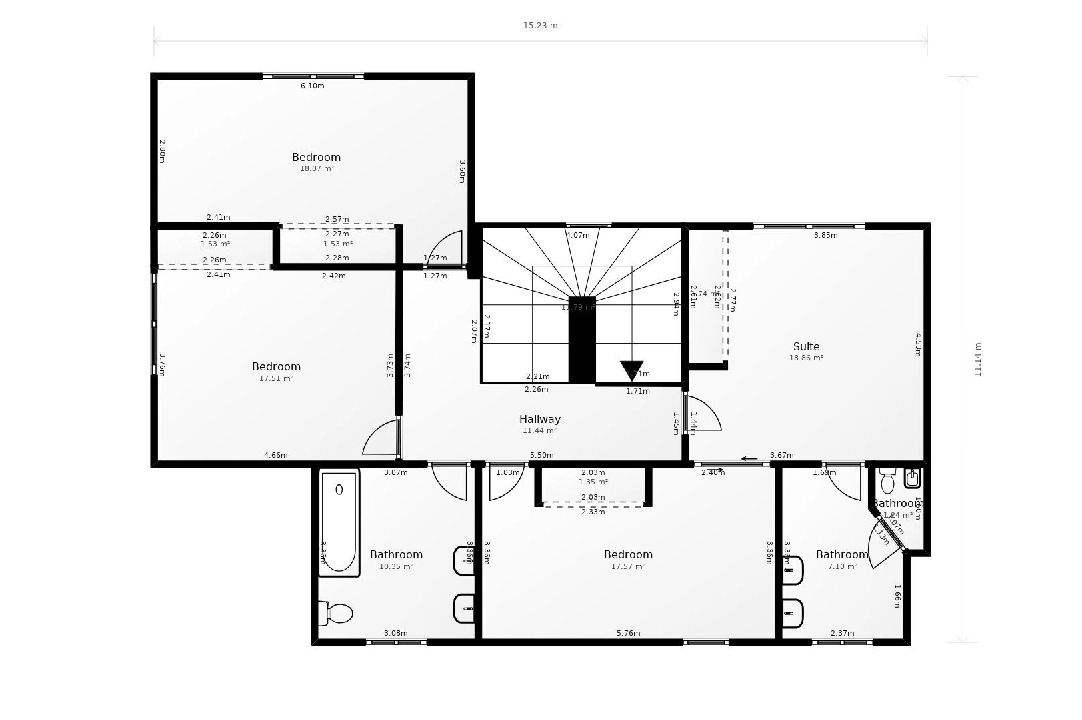 villa en Denia(La xara) en venta, superficie 232 m², aire acondicionado, parcela 600 m², 3 dormitorios, 3 banos, piscina, ref.: COB-3448-10535-1