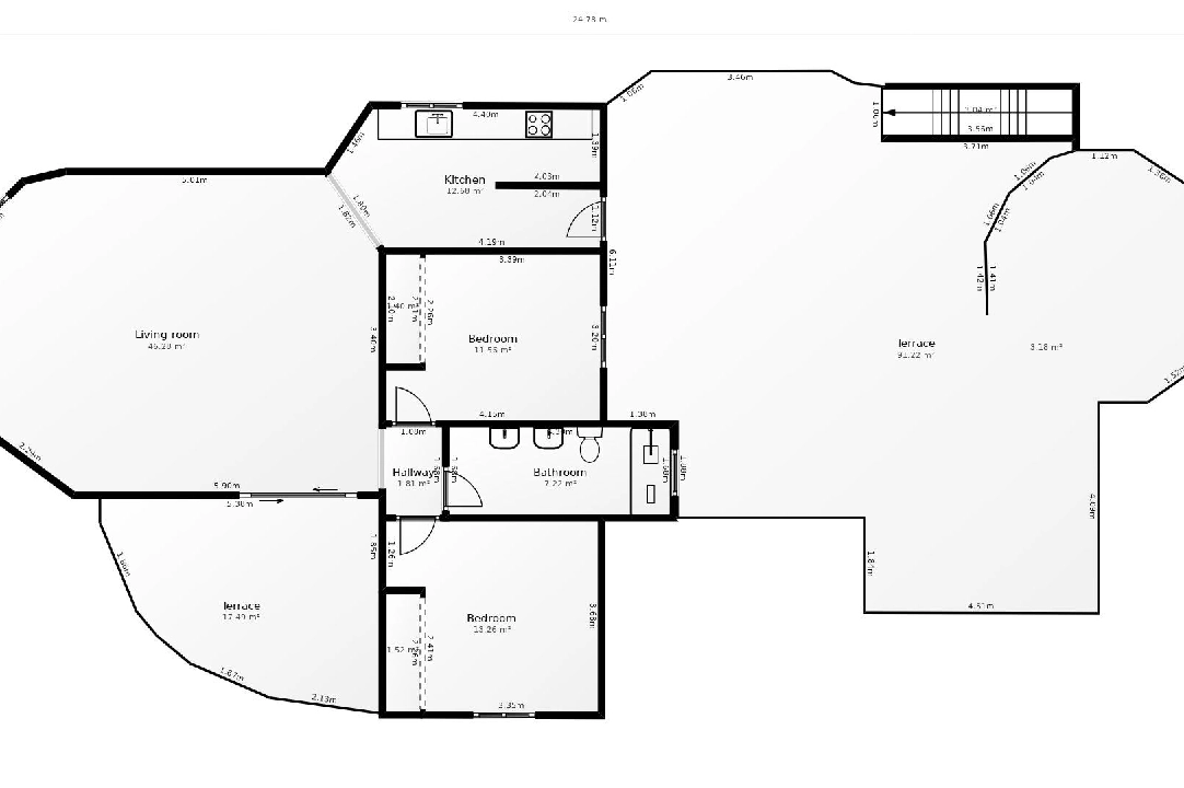 villa en Benissa(San Jaime) en venta, superficie 240 m², aire acondicionado, 6 dormitorios, 3 banos, piscina, ref.: COB-3449-10535-40