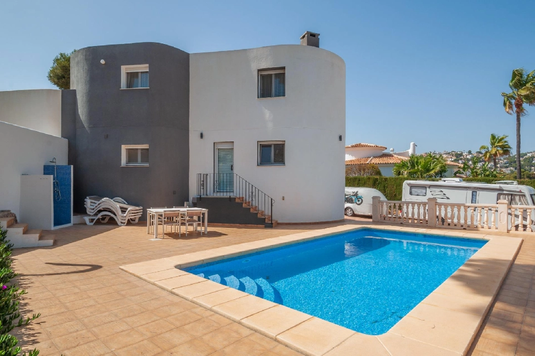 villa en Benissa(San Jaime) en venta, superficie 240 m², aire acondicionado, 6 dormitorios, 3 banos, piscina, ref.: COB-3449-10535-5