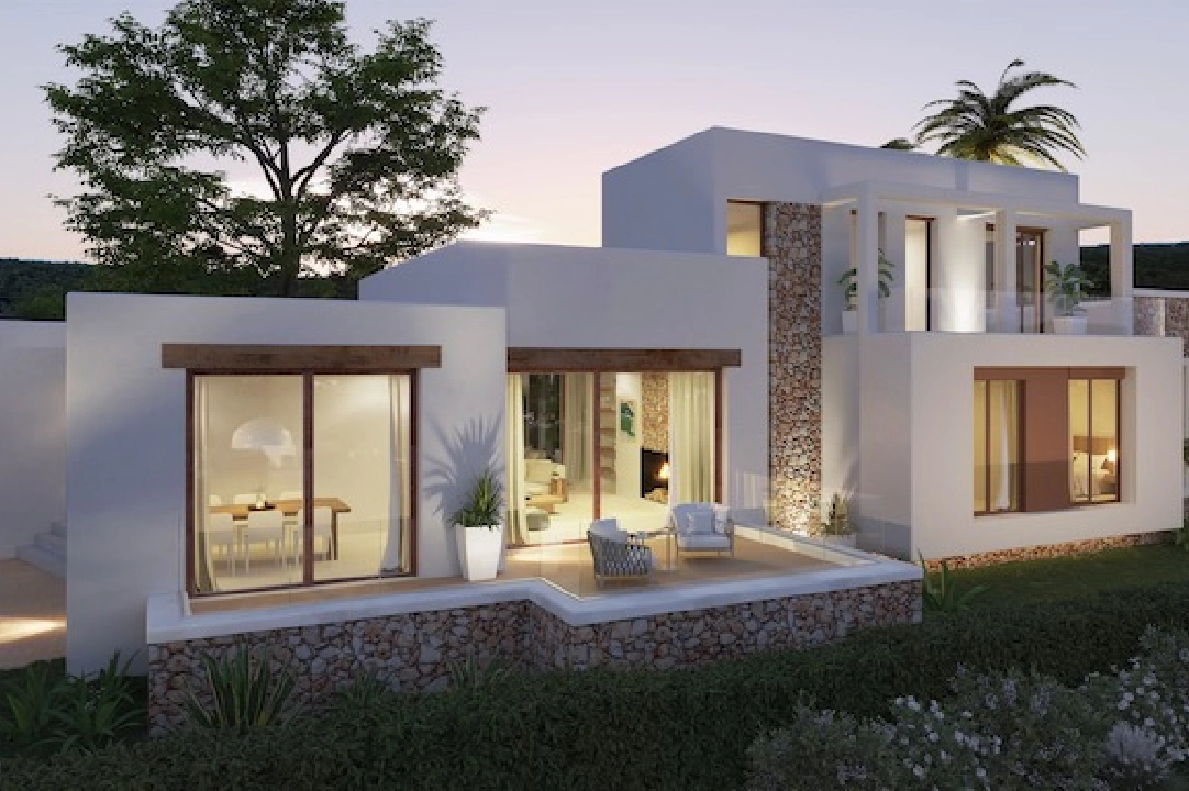 villa en Javea(Residencial Cansalades) en venta, superficie 290 m², aire acondicionado, parcela 1520 m², 4 dormitorios, 4 banos, piscina, ref.: CA-H-1798-AMBI-4